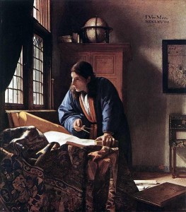 Jan Vermeer. Географ